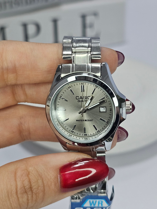 ساعت مچی زنانه کاسیو CASIO صفحه دودی