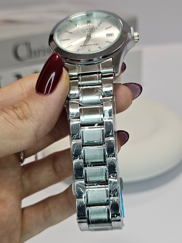 ساعت مچی مردانه کاسیو CASIO صفحه سفید
