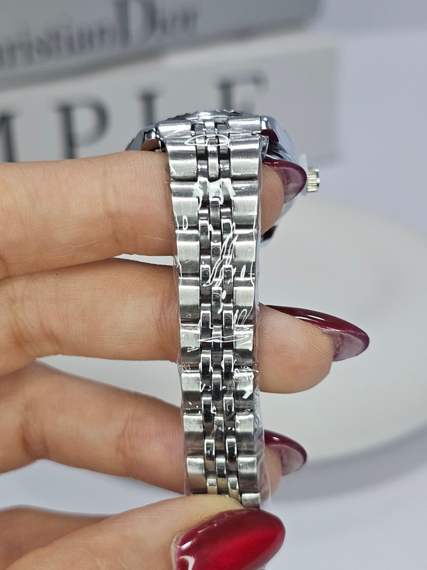 ساعت مچی زنانه رولکس ROLEX صفحه مشکی