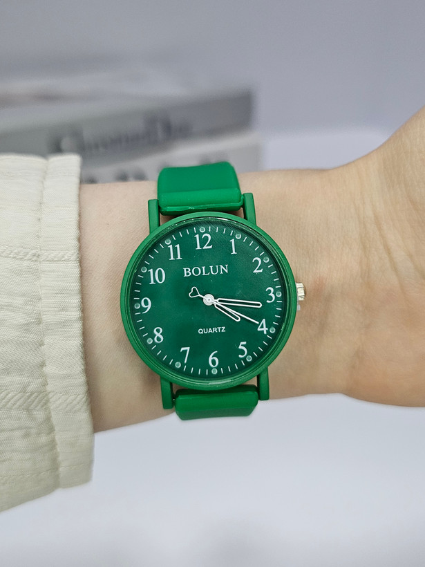 ساعت مچی سیلیکونی بلون BOLUN صفحه گرد